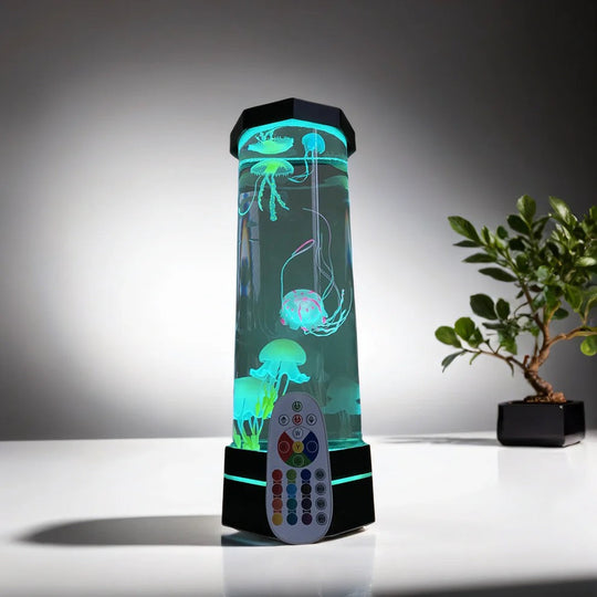 Lampe de Table Aquarium Méduses Design Moderne 4