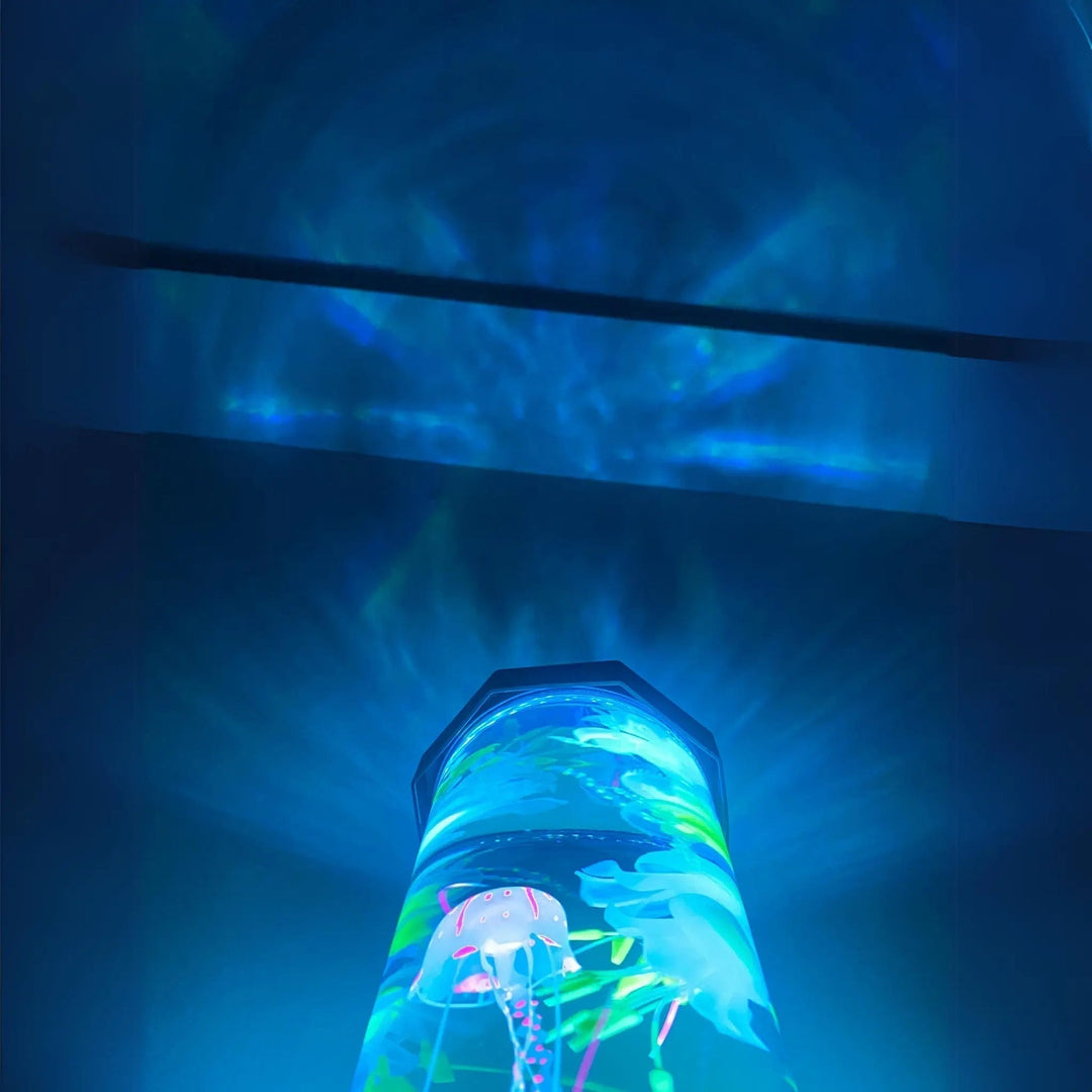 Lampe de Table Aquarium Méduses Design Moderne 6