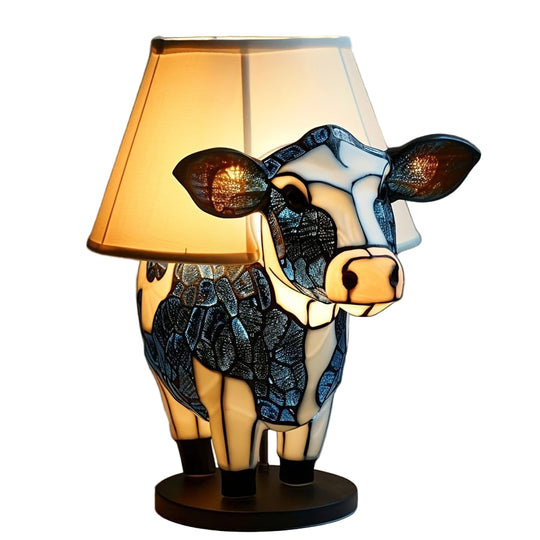 Lampe de Table Créative en Forme de Vache 0