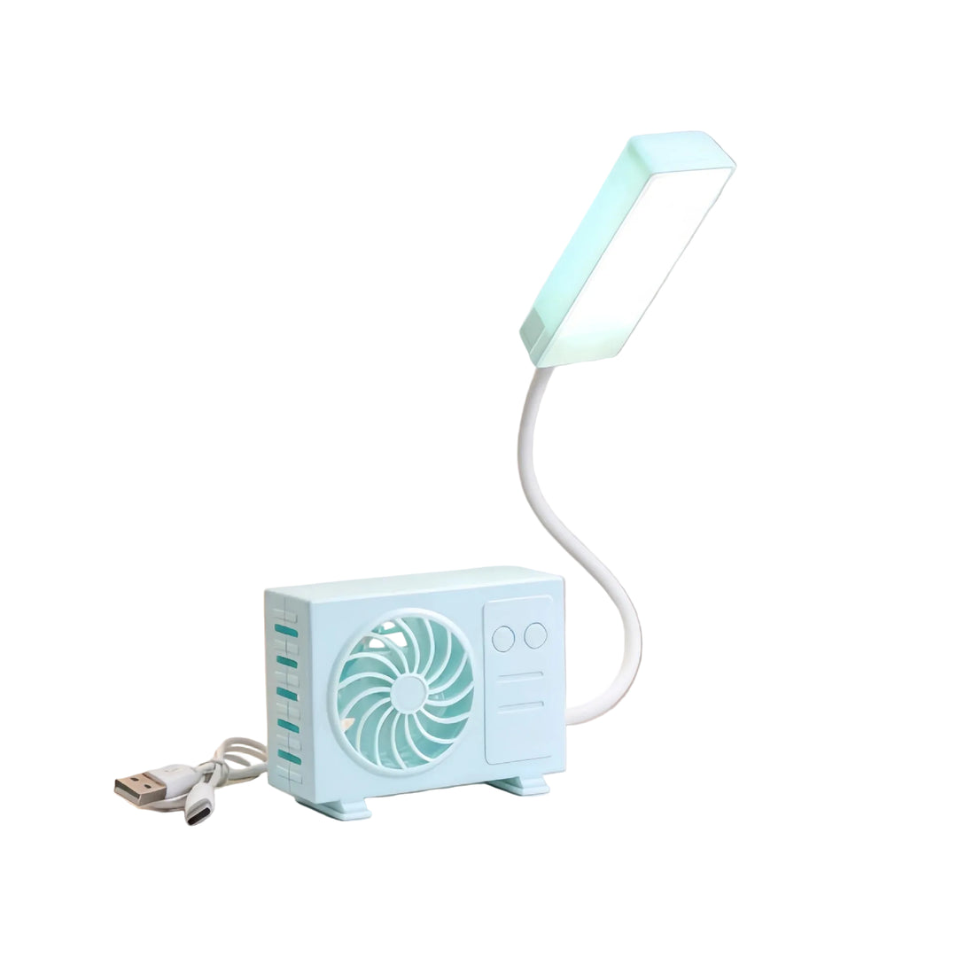 Lampe de Table Femme avec Ventilateur Intégré 0