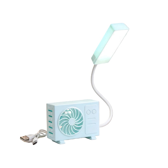 Lampe de Table Femme avec Ventilateur Intégré 0