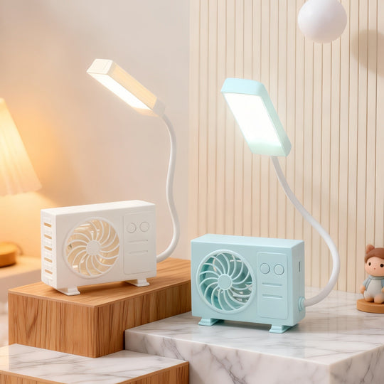 Lampe de Table Femme avec Ventilateur Intégré 2
