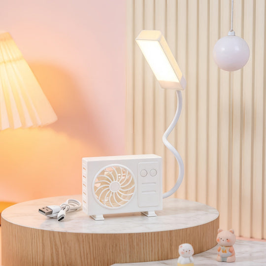 Lampe de Table Femme avec Ventilateur Intégré 5