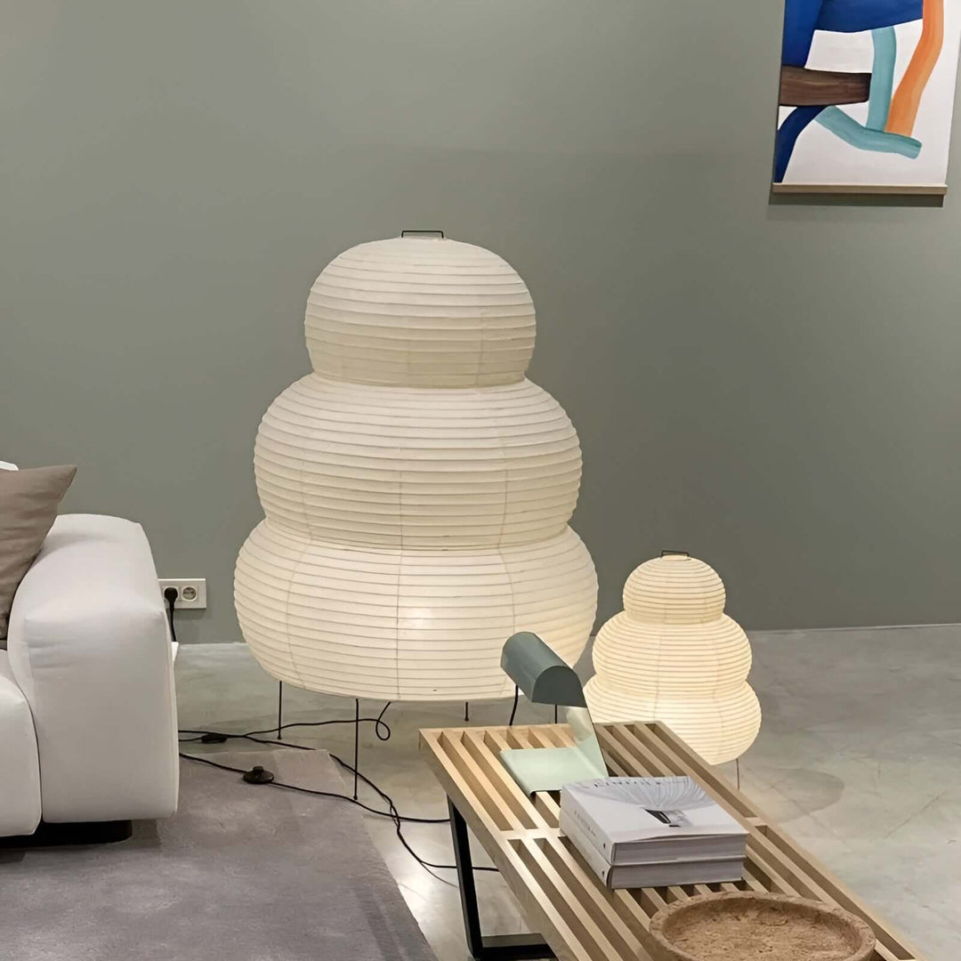 Lampe de Table Japonaise Minimaliste 2