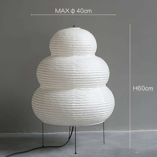 Lampe de Table Japonaise Minimaliste 4