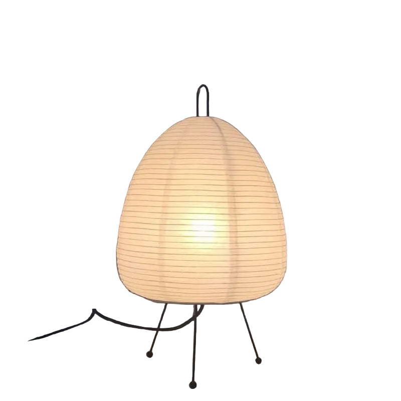 Lampe de Table Japonaise en Papier de Riz 0