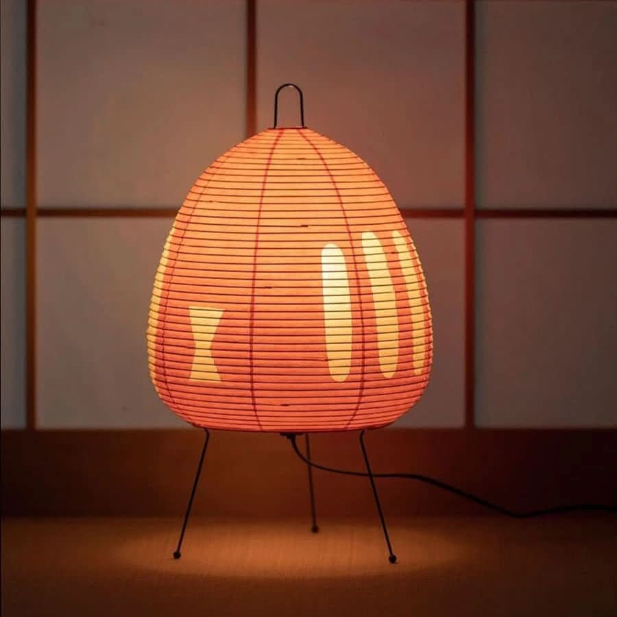 Lampe de Table Japonaise en Papier de Riz 11