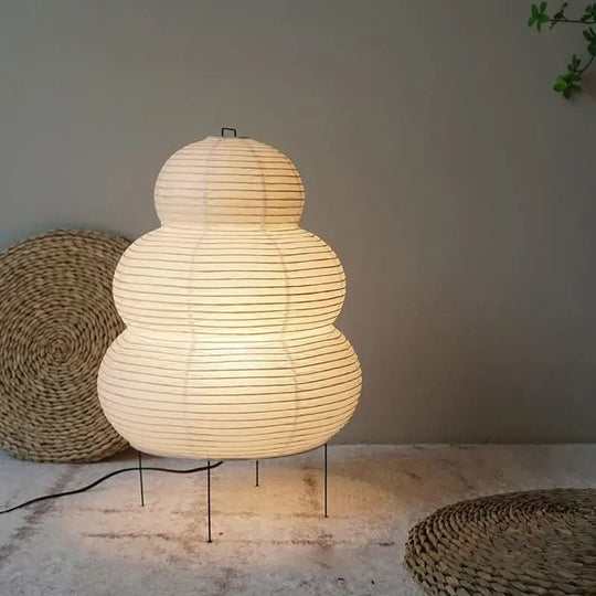 Lampe de Table Japonaise en Papier de Riz 3