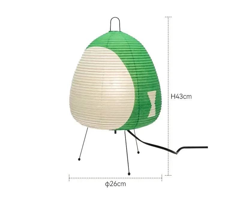 Lampe de Table Japonaise en Papier de Riz 8