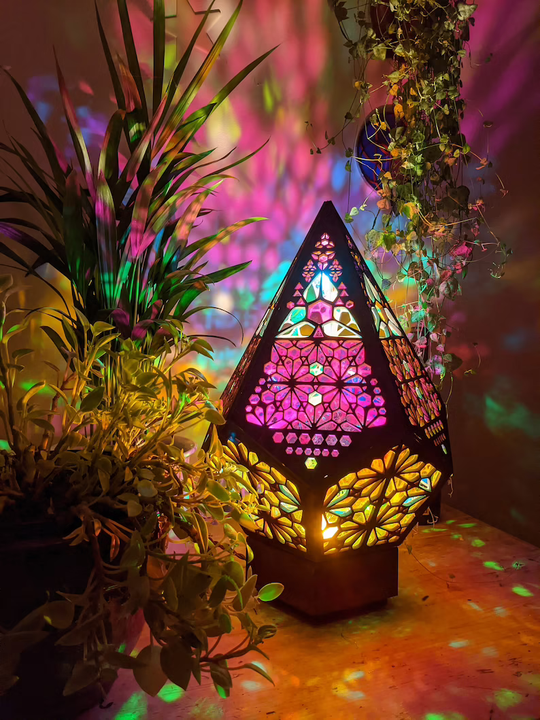 Lampe de Table LED Design Bohème Étoilé Ajustable 1