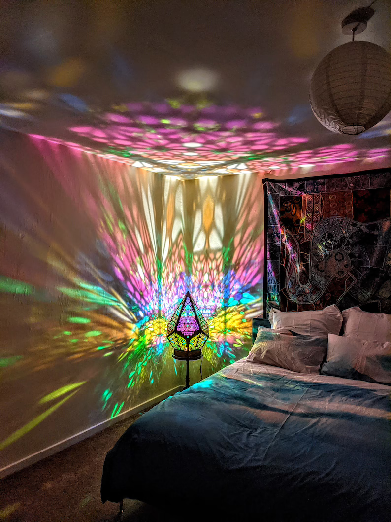 Lampe de Table LED Design Bohème Étoilé Ajustable 2