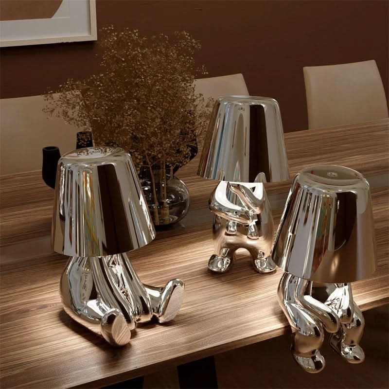 Lampe de Table LED Moderne Dimmable Design Minimaliste 4