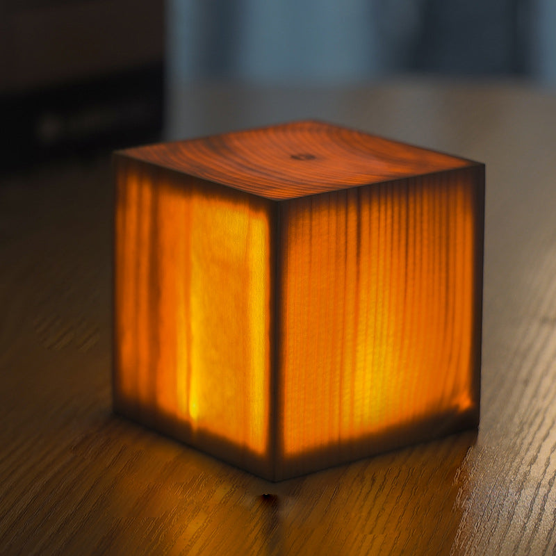 Lampe de Table LED Tactile en Bois 10