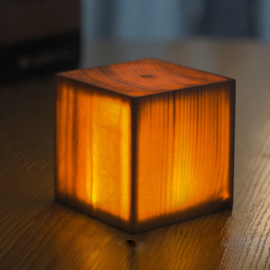 Lampe de Table LED Tactile en Bois 10
