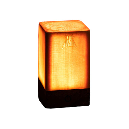 Lampe de Table LED Tactile en Bois 3