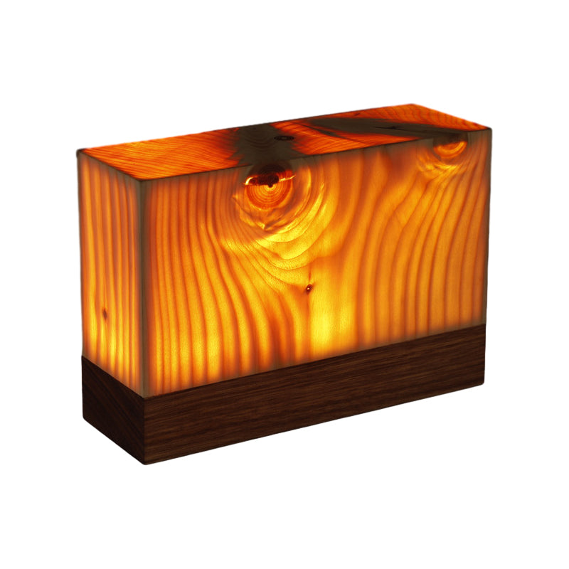 Lampe de Table LED Tactile en Bois 4