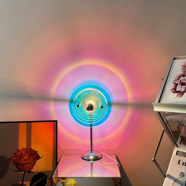 Lampe de Table Miniature Projection de Coucher de Soleil Moderne 0