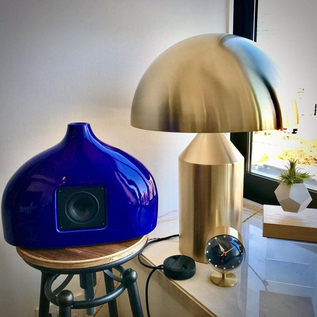 Lampe de Table Minimaliste en Métal Design Géométrique Moderne 12