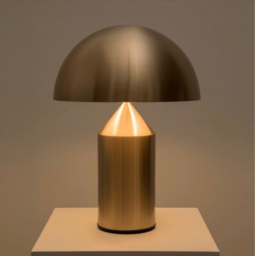 Lampe de Table Minimaliste en Métal Design Géométrique Moderne 2