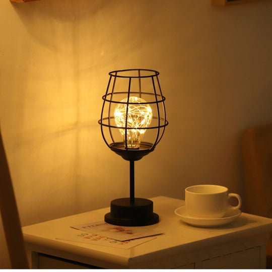Lampe de Table Moderne Noire 2