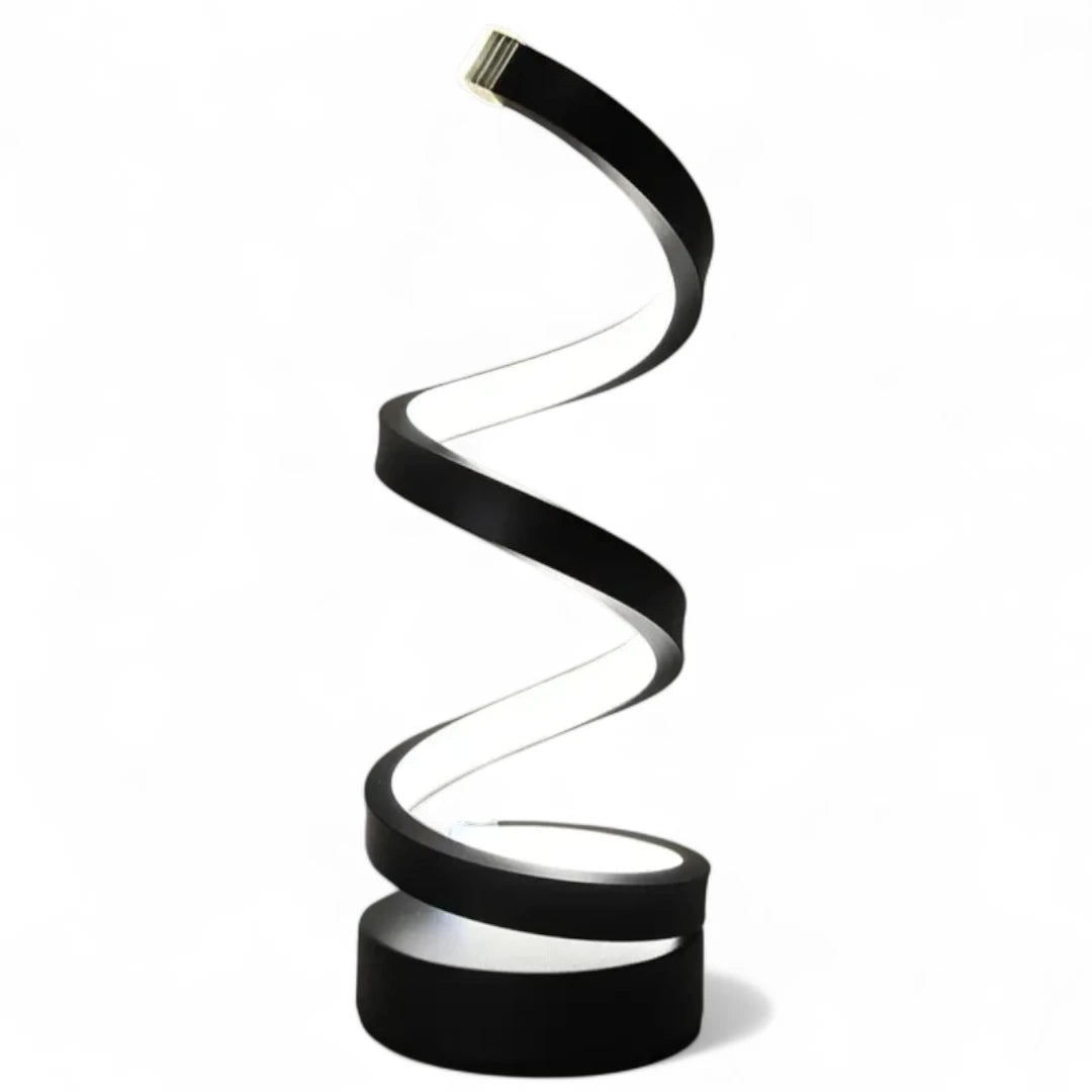 Lampe de Table Moderne Spirale LED Dimmable Métal Plastique