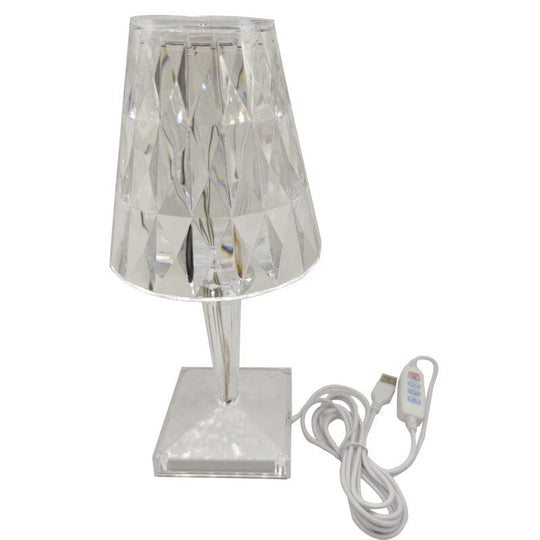 Lampe de Table Rechargeable Sans Fil Design Diamant Moderne 0