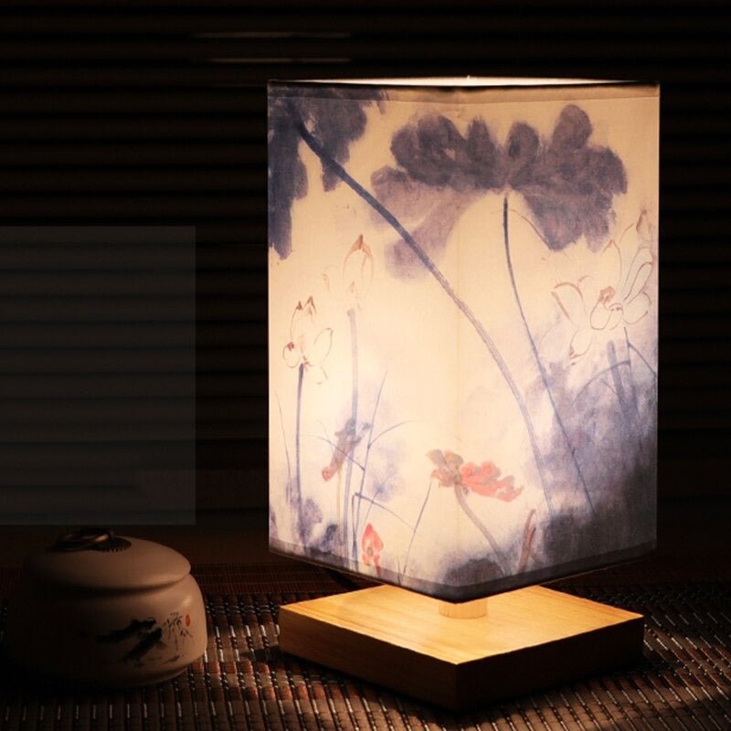 Lampe de Table Scandinave Japonaise Minimaliste 2