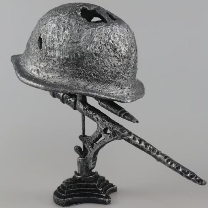 Lampe de Table Vintage Casque Inspirée d'un Militaire 5