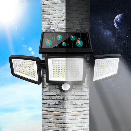 Lampe de sécurité solaire avec détecteur de mouvement 1