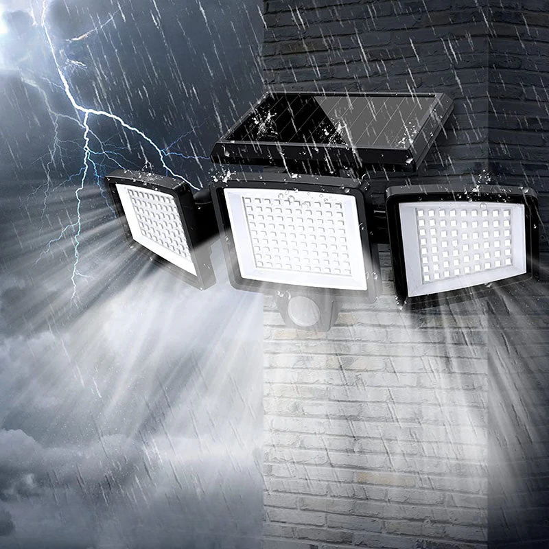 Lampe de sécurité solaire avec détecteur de mouvement 3