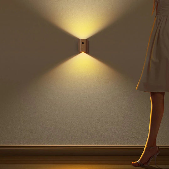 Lampe en Bois avec Détecteur de Mouvement 5