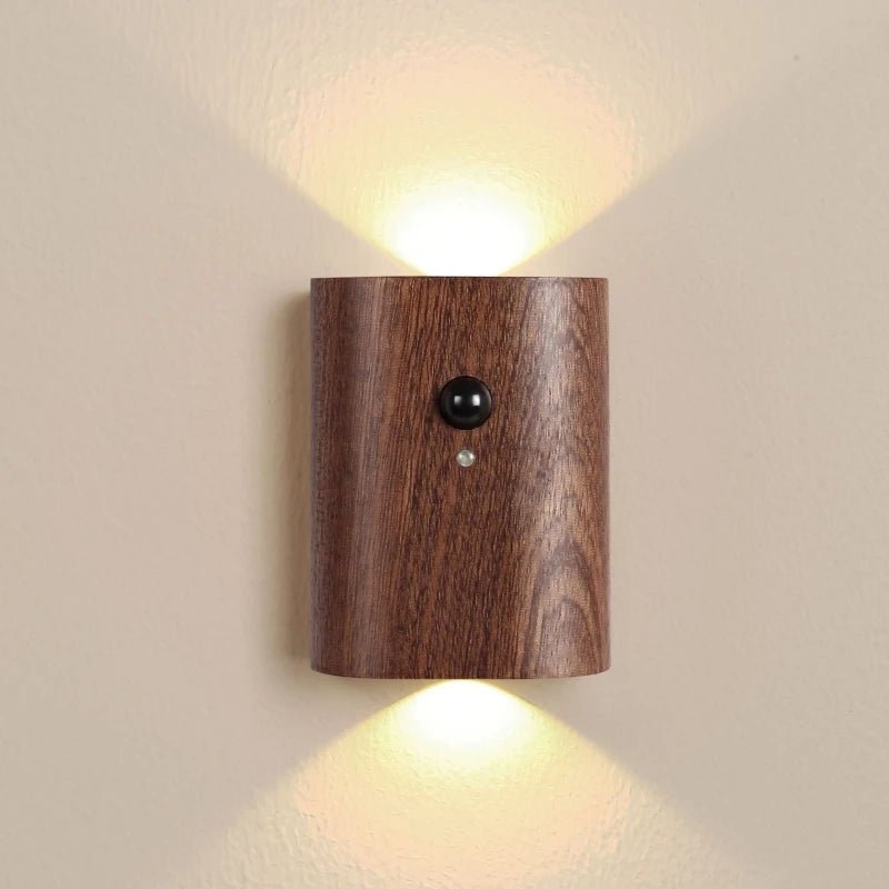 Lampe en Bois avec Détecteur de Mouvement 8