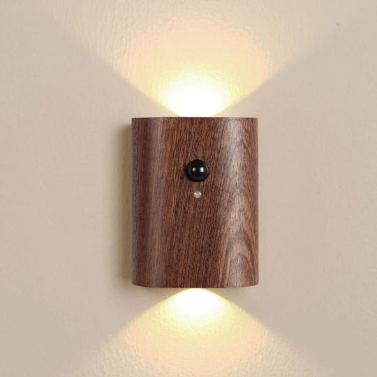 Lampe en Bois avec Détecteur de Mouvement 8