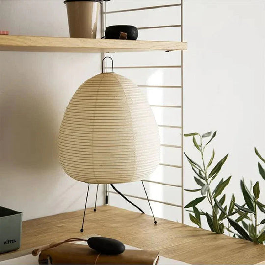 Lampe en papier d'inspiration japonaise 8