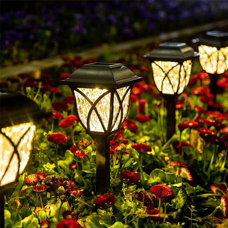 Lampes de Jardin Solaire LED Décoratives 4