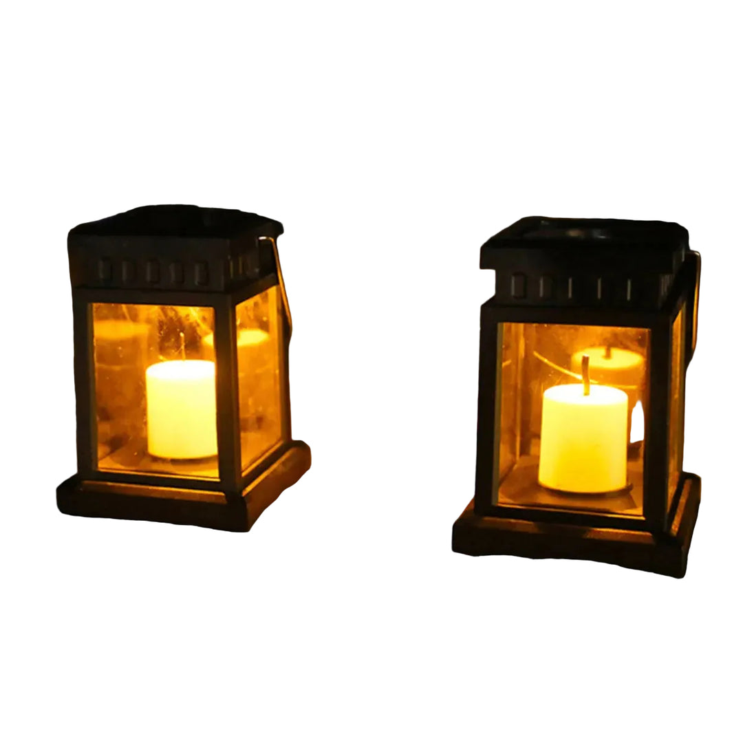 Lanterne LED Solaire d'Extérieur Classique 0