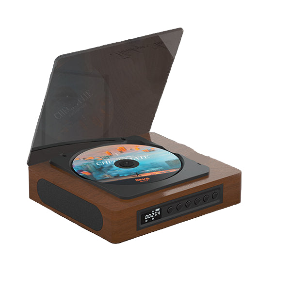 Lecteur CD Rétro avec Bluetooth et Radio FM 1