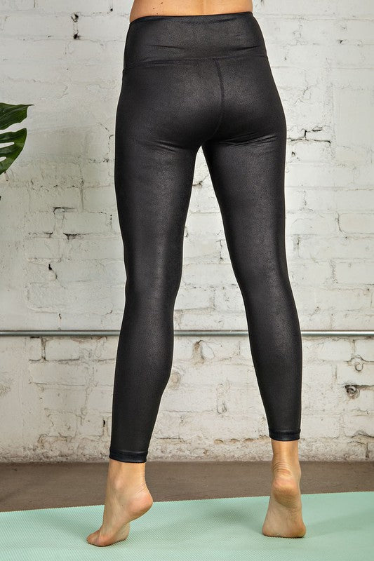 Leggings Longs Femme Doux Chintz Noir 3