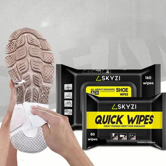 Lingettes Nettoyantes Pratiques pour Chaussures - Nettoyage Rapide et Efficace 2