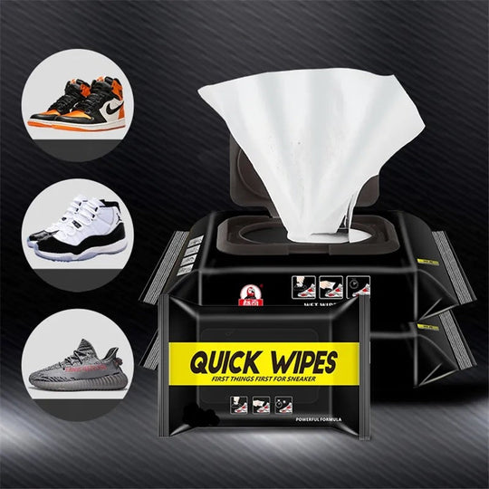 Lingettes Nettoyantes Pratiques pour Chaussures - Nettoyage Rapide et Efficace 3
