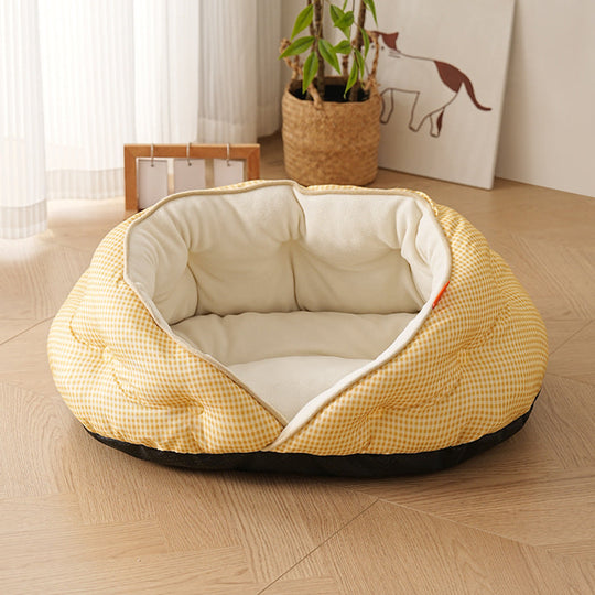 Lit Pour Chien Confortable Avec Coussin Doux Réversible 2