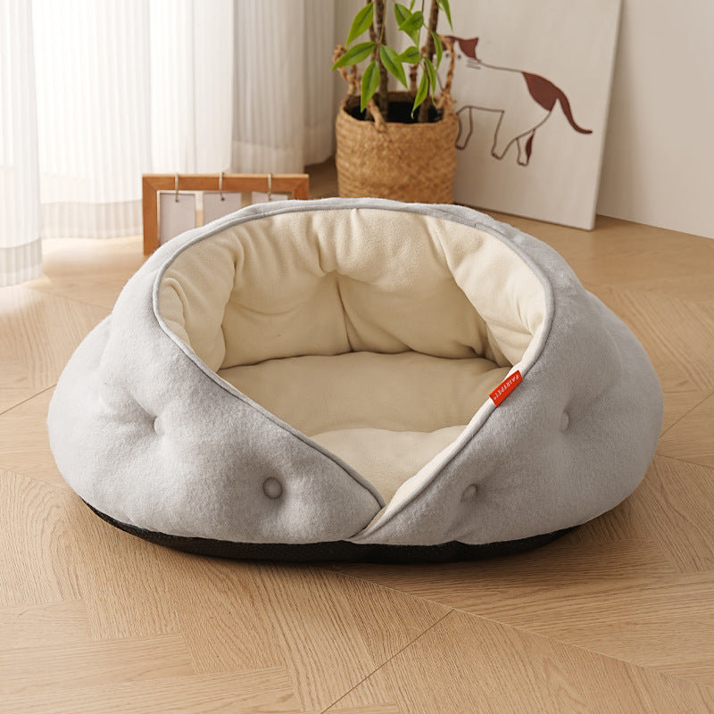 Lit Pour Chien Confortable Avec Coussin Doux Réversible 3
