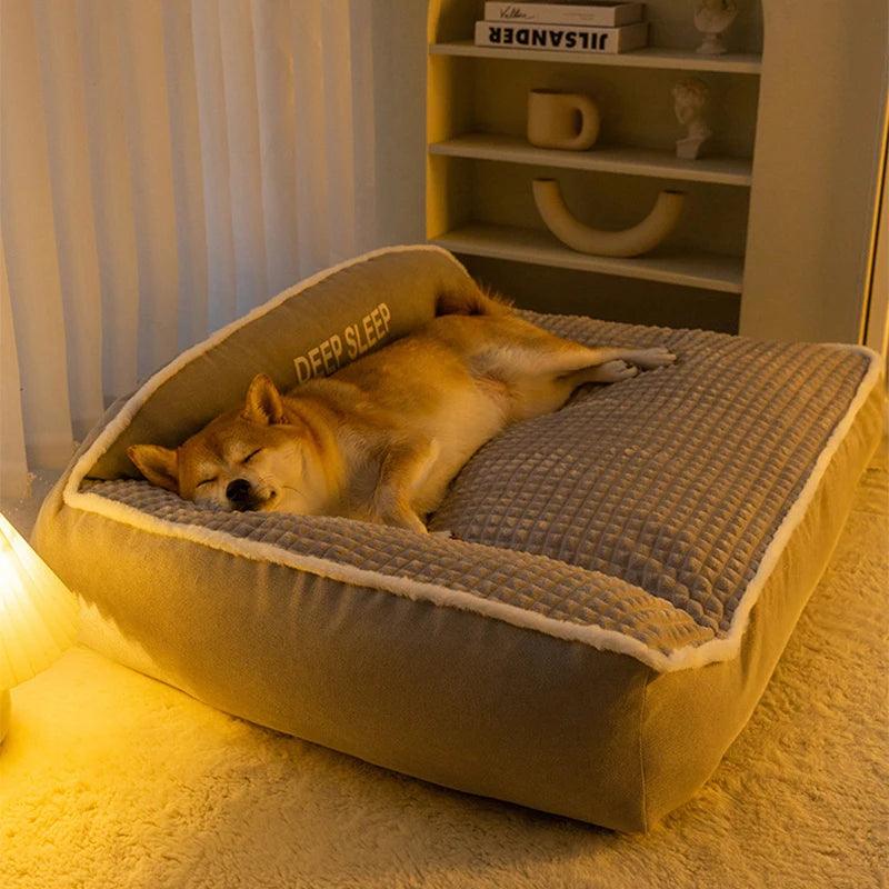 Lit Pour Chien Confortable et Doux Tapis Pour Chien Moelleux 1