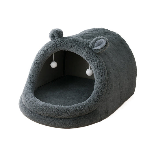 Lit Pour Chien En Forme De Grotte Confortable Panier Douillet Pour Chien 0