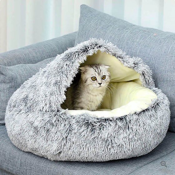 Lit Pour Chien Et Chat Confortable Avec Bord Surélevé 5