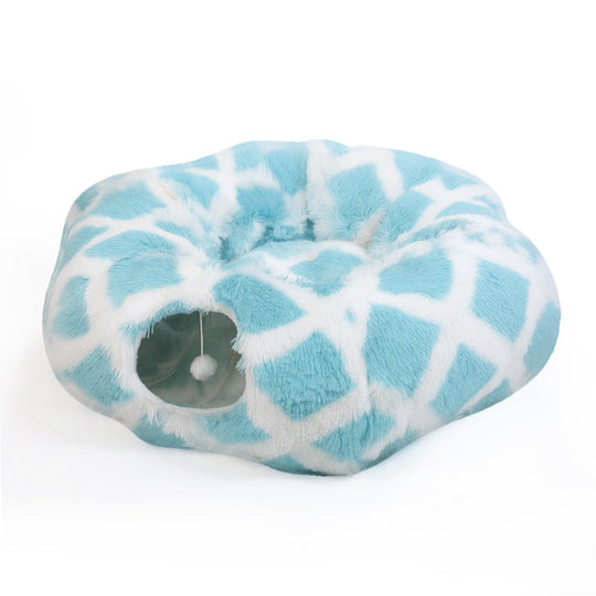 Lit Pour Chien Rond Confortable Avec Coussin Douillet 2