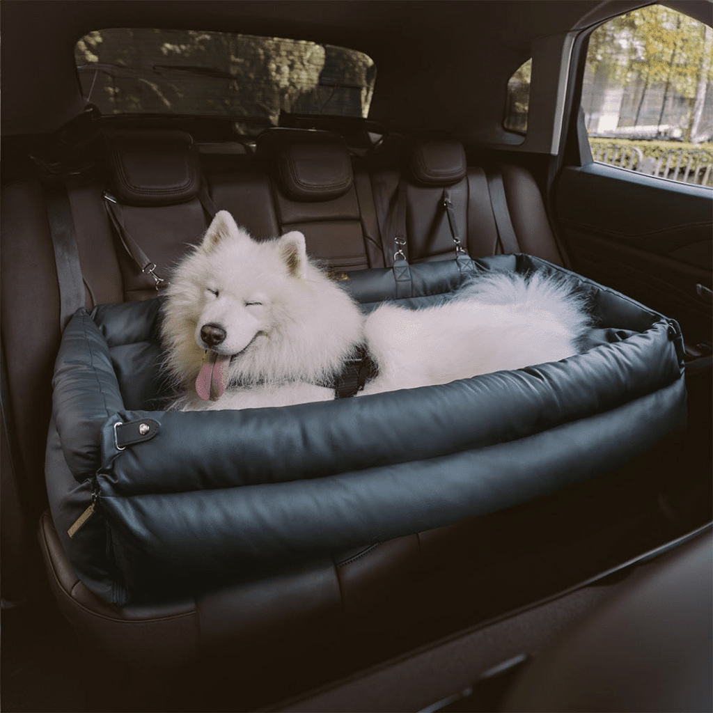 Lit de Siège Auto pour Chien Grand Confort 7