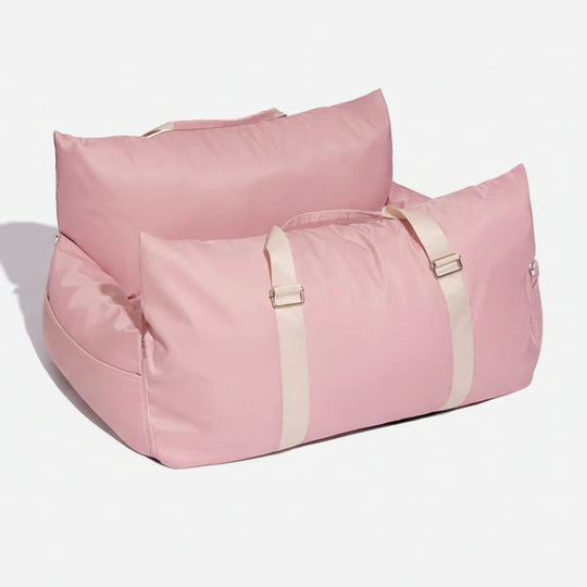 Lit pour Chien avec Ceinture de Sécurité et Base Antidérapante 25