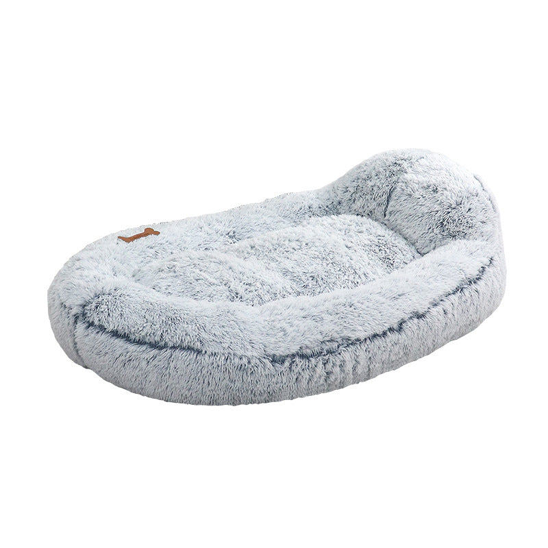 Lit pour chien Nid Douillet en Peluche 1