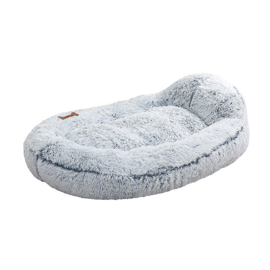 Lit pour chien Nid Douillet en Peluche 1
